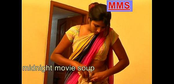  very hot indian housewife after bath wearing saree boy watch secretly